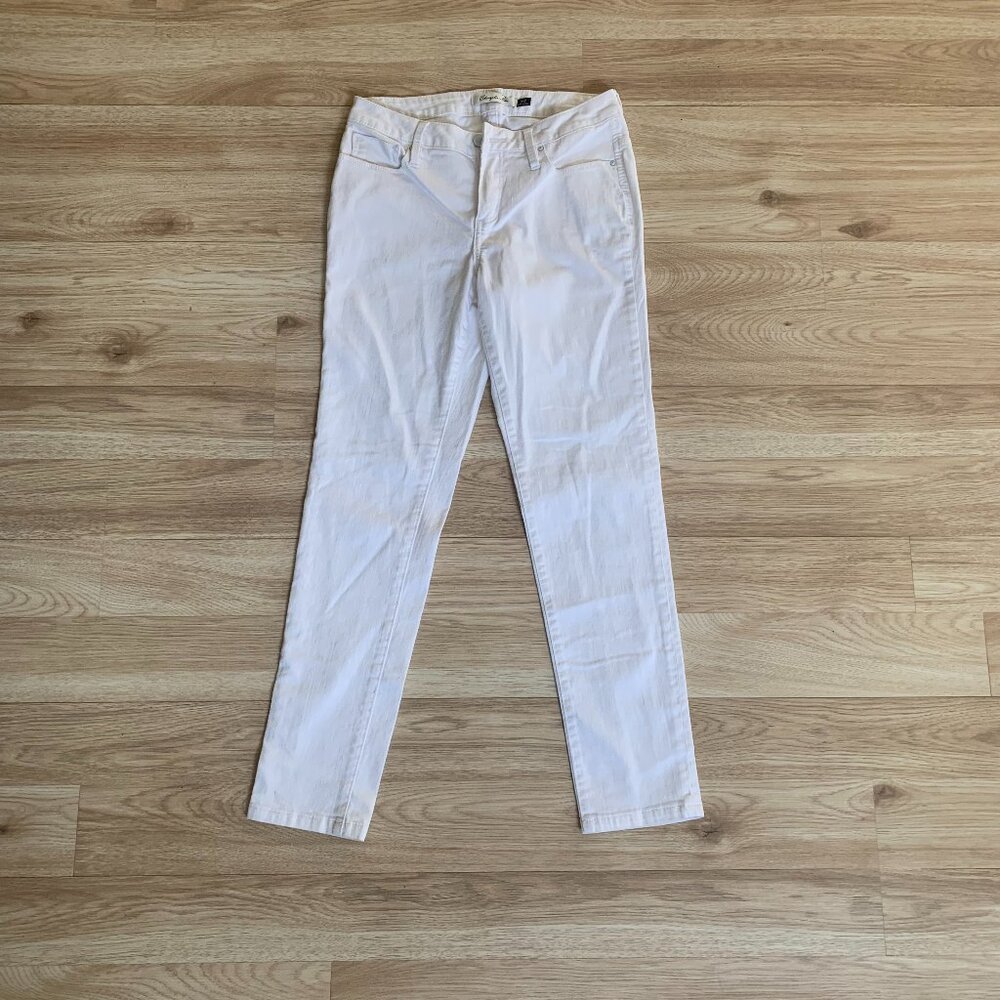 White Jeans Christopher Blue